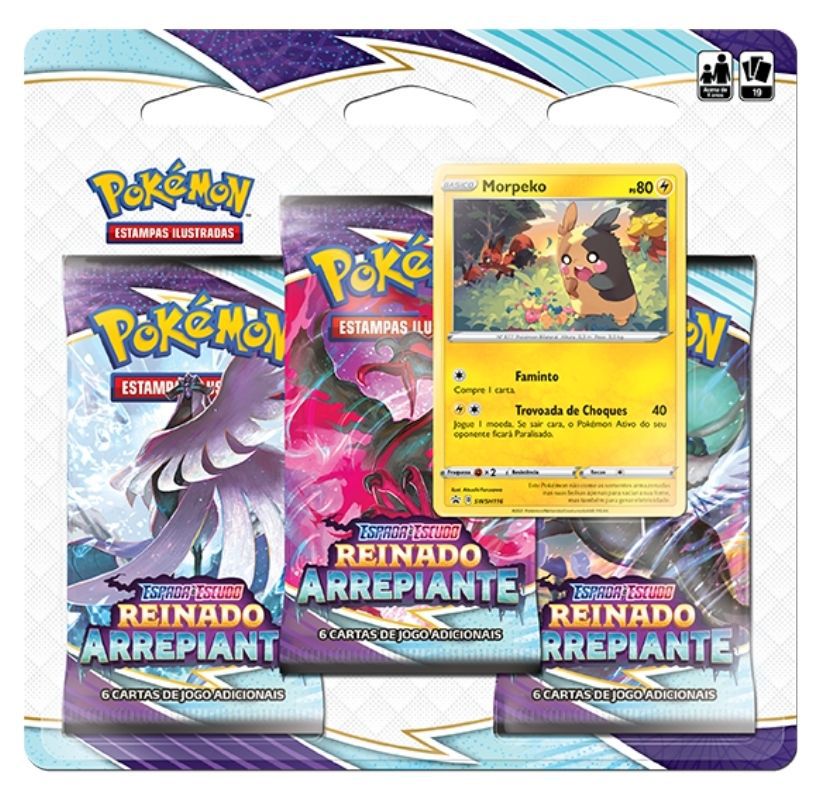 Carta Pokémon Morpeko V Espada E Escudo