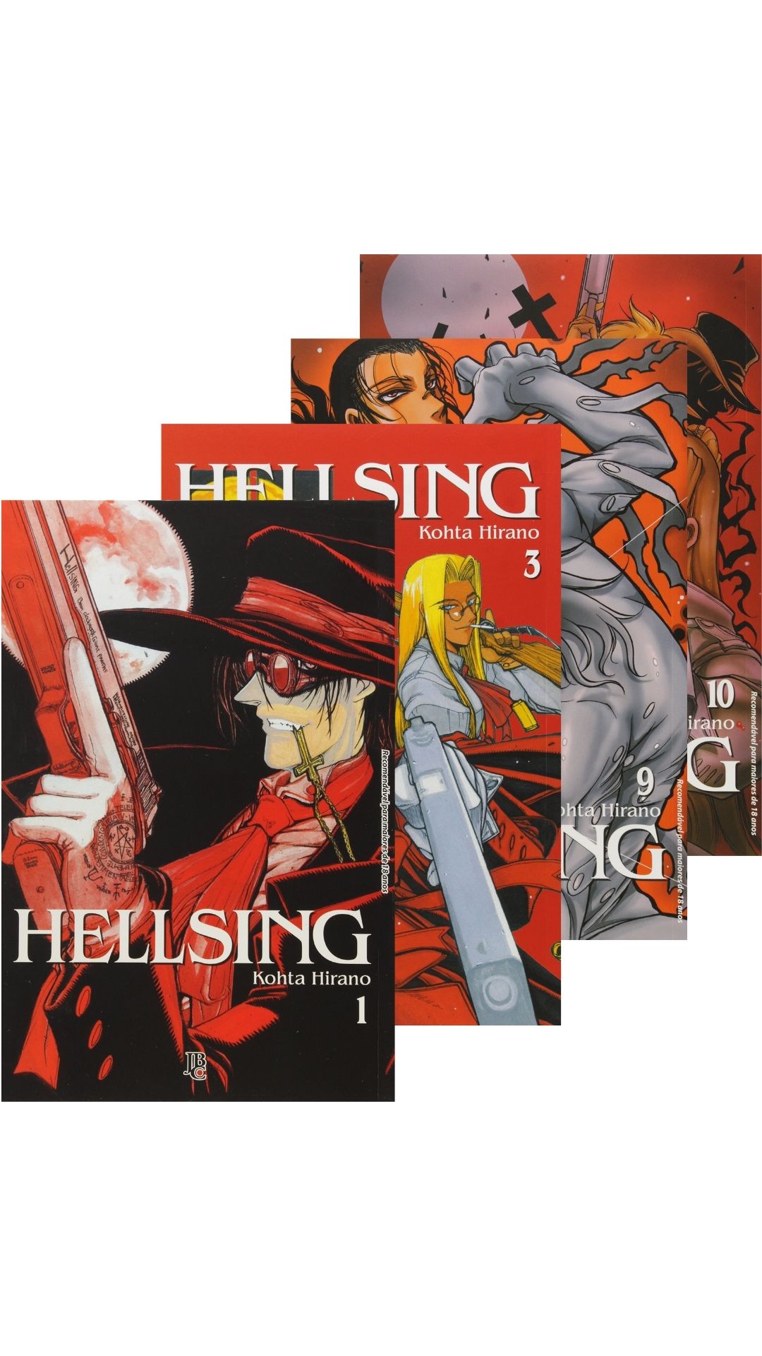 Coleção: Hellsing (Nova Edição: Vol. 01 ao 10)