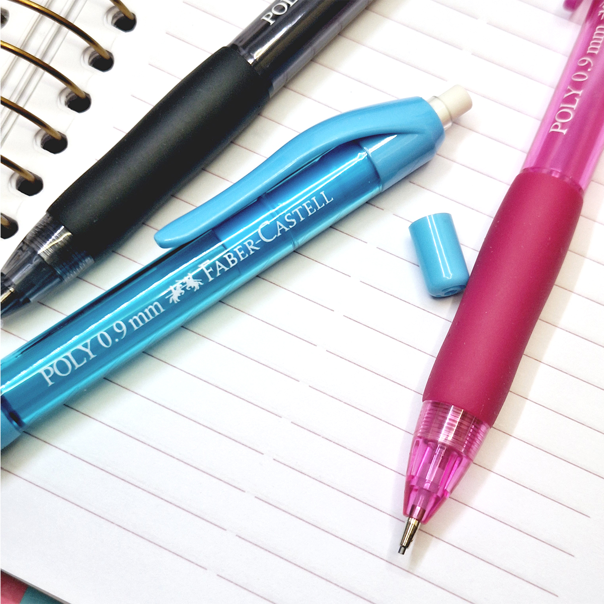 Lapiseira Poly 0.9 mm FABER-CASTELL - À MÃO LIVRE PAPEL E ARTE