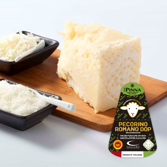 Queijo Italiano Pecorino Romano DOP Pinna 150g Loja Gourmet Calimp Importadora