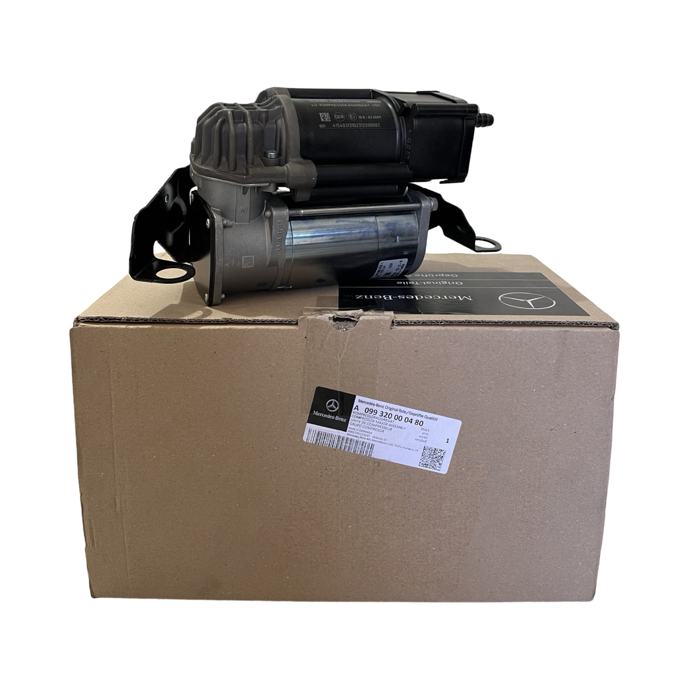 Compressor Ar Suspensão Mercedes C180 C200 C250 C300 C43 C63 ...