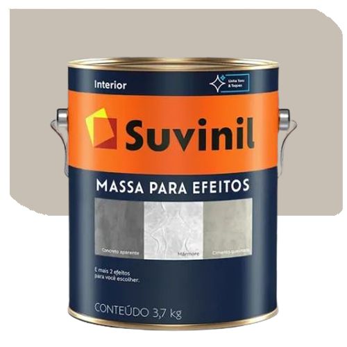 massa para efeitos suvinil ovelha 3 7 kg varejão das tintas um