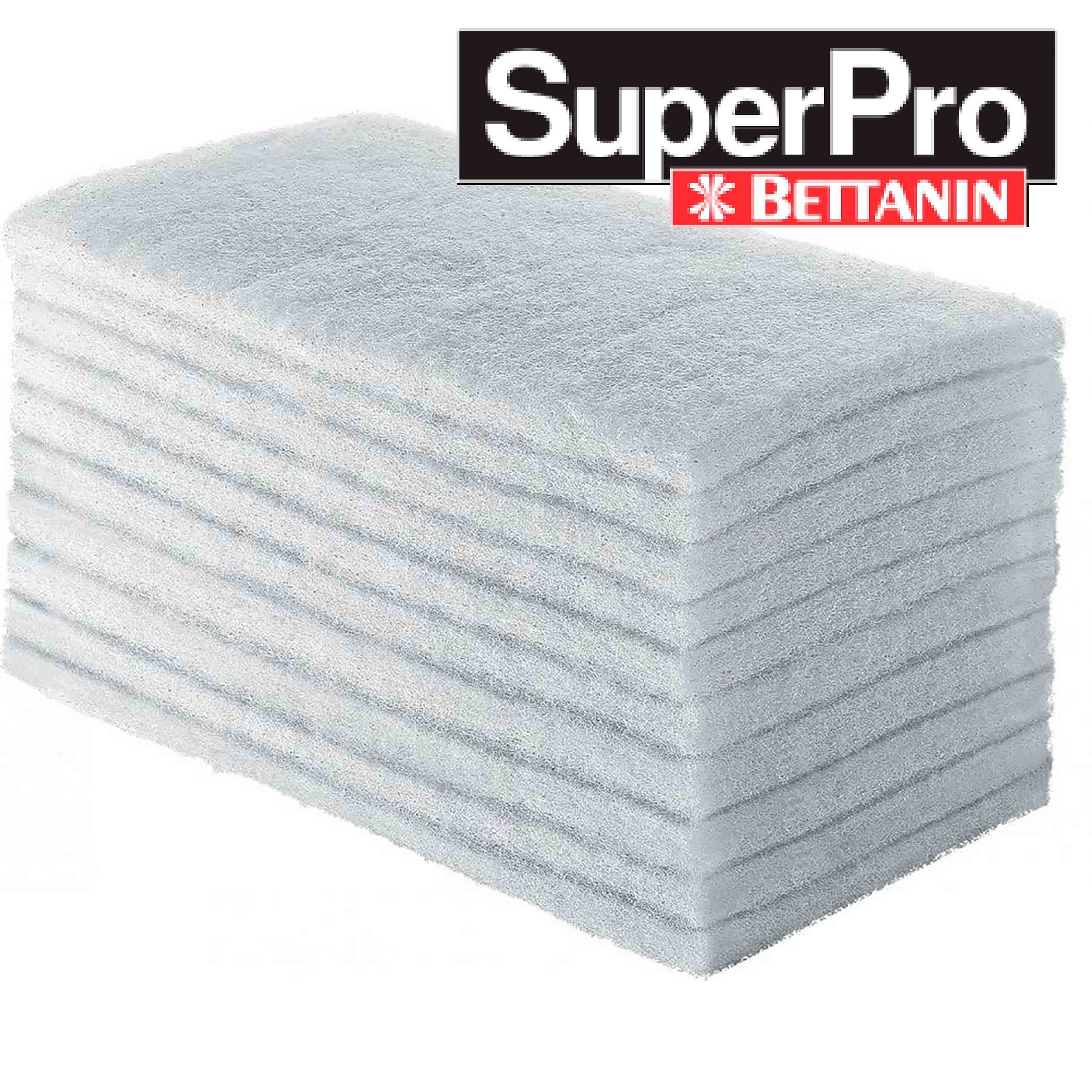 Fibra Branca De Limpeza Leve Slim Com 10 Unidades SuperPro Bettanin - NC  Bella Distribuidora - Distribuidora de Produtos e Equipamentos