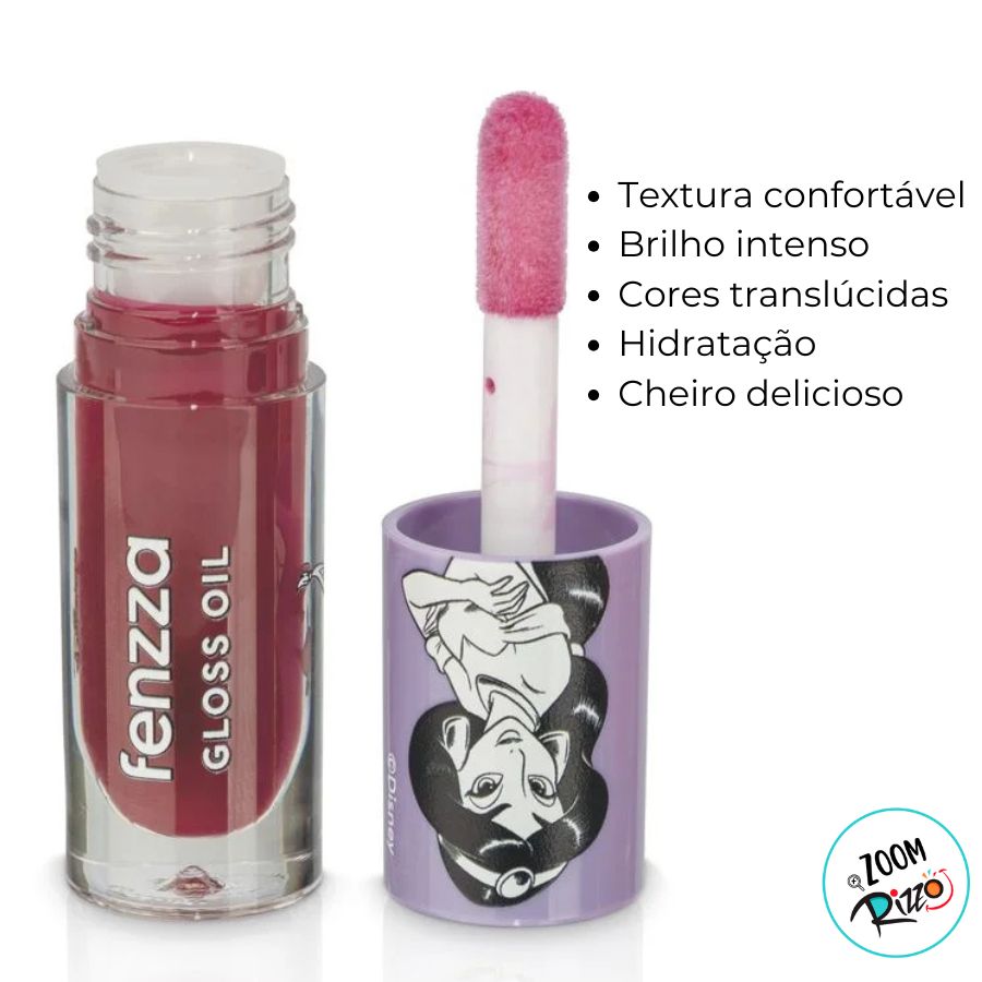 Gloss Oil - Jasmine - Princesas - 4,3g - 1 unidade - Disney Original ...