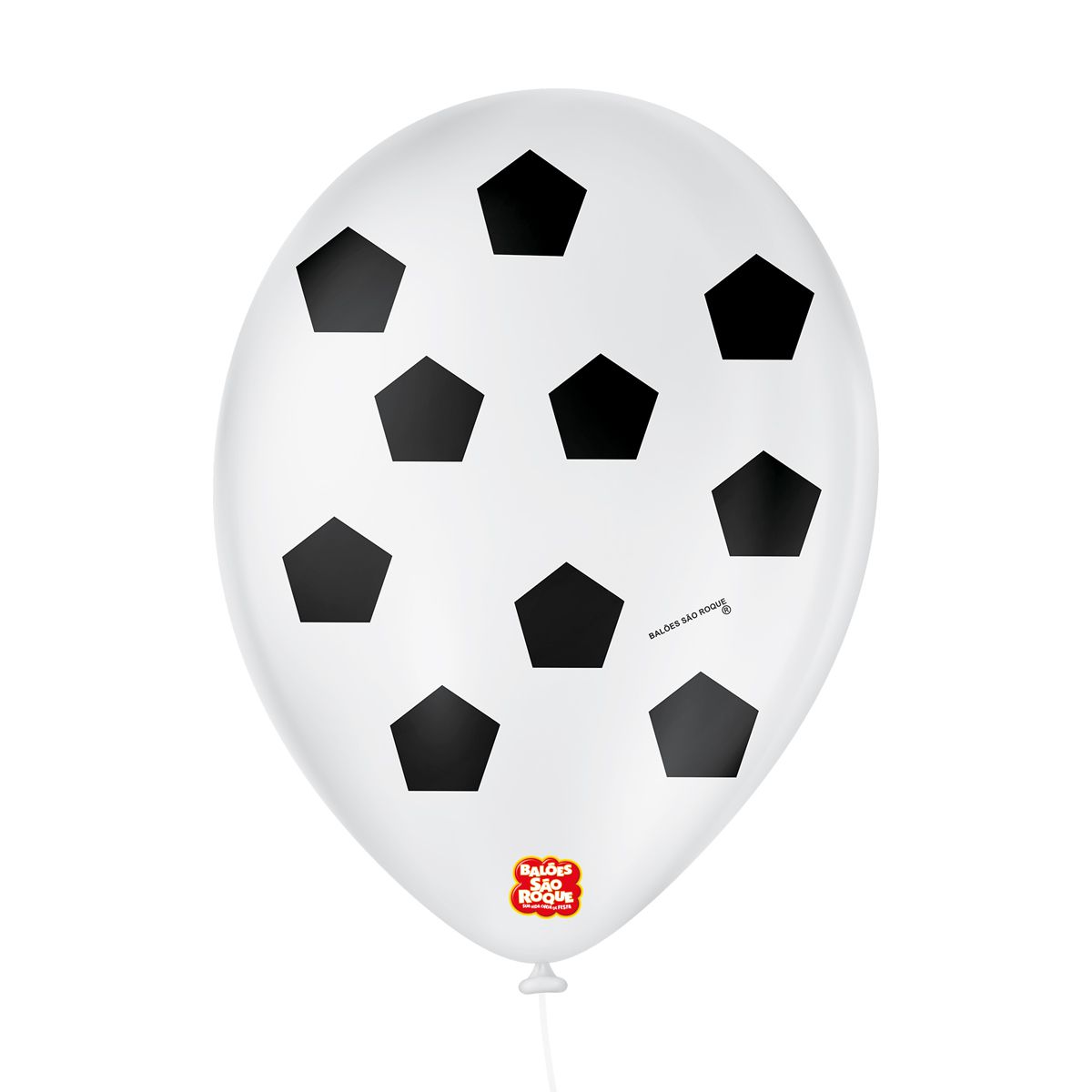 balão decoração bola de futebol