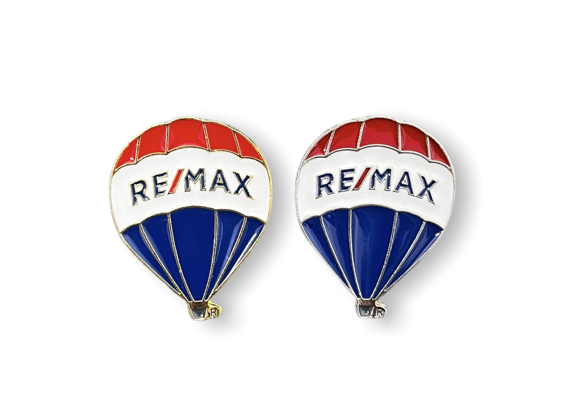 Pin BIG em metal balão RE/MAX 4x3cm COM IMÃ - Maxi Brindes