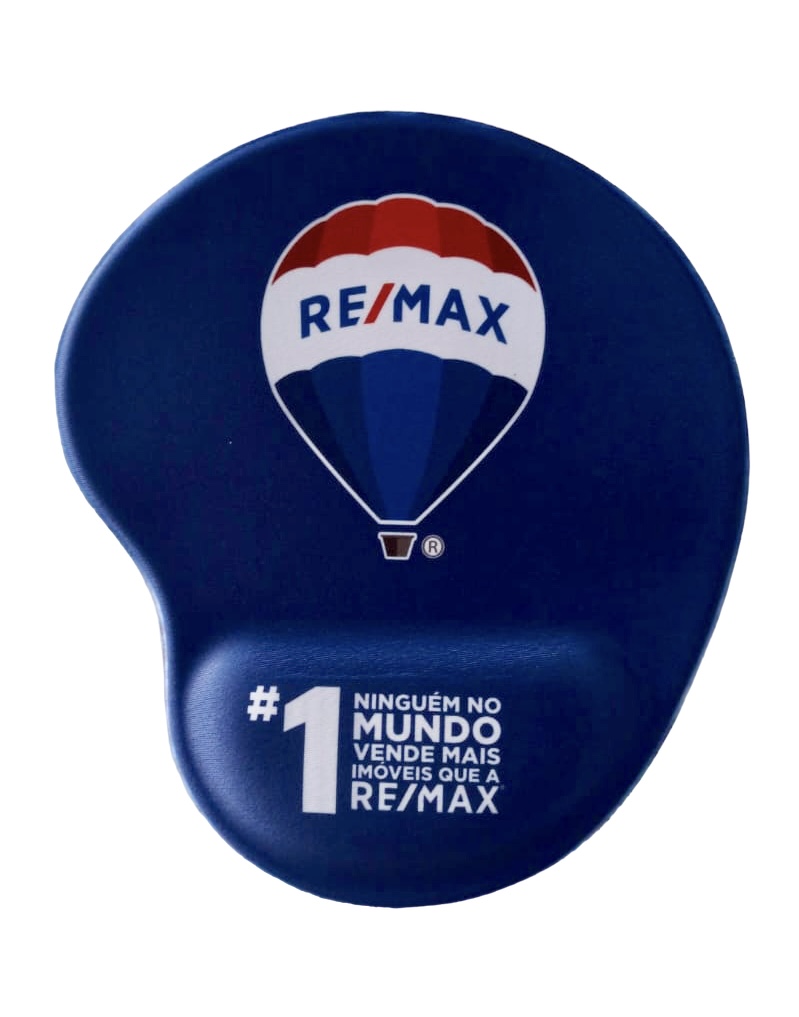Mouse Pad com apoio BALÃO REMAX E FRASE - Maxi Brindes