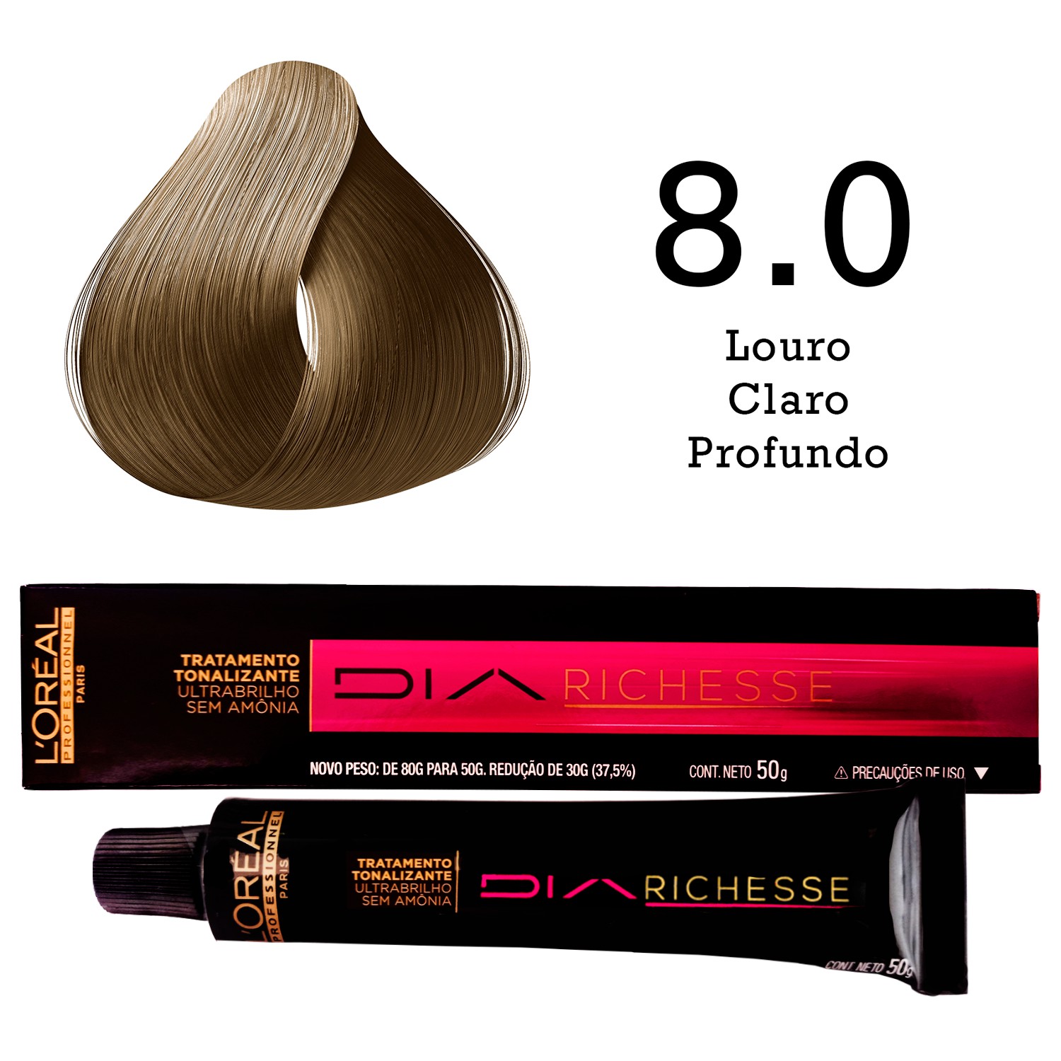 Tonalizante Diarichesse Loreal 80g - Todas As Cores