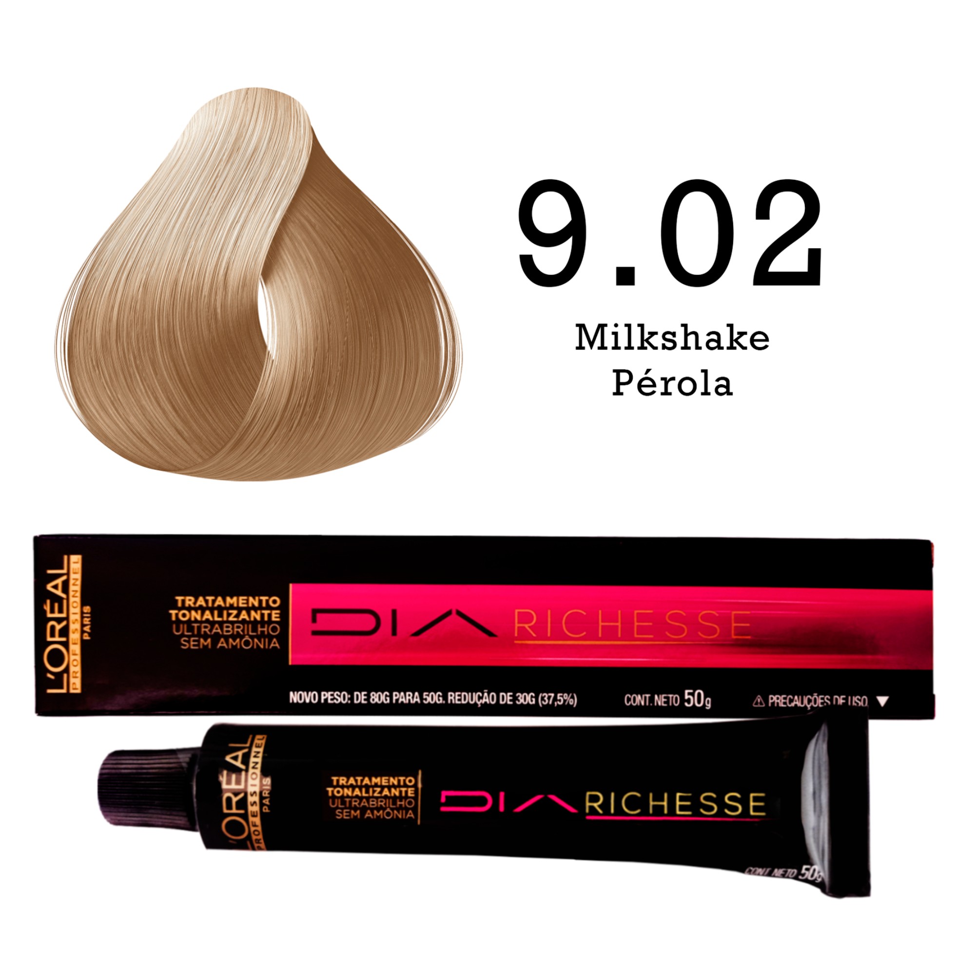 Tonalizante 9.03 - Louro Muito Claro Natural Dourado Dia Richesse L'oréal  80g