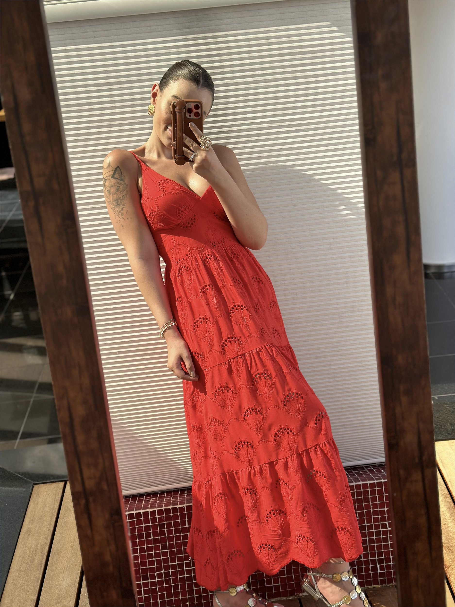 Vestido Laise Red Yellow Submarine Store