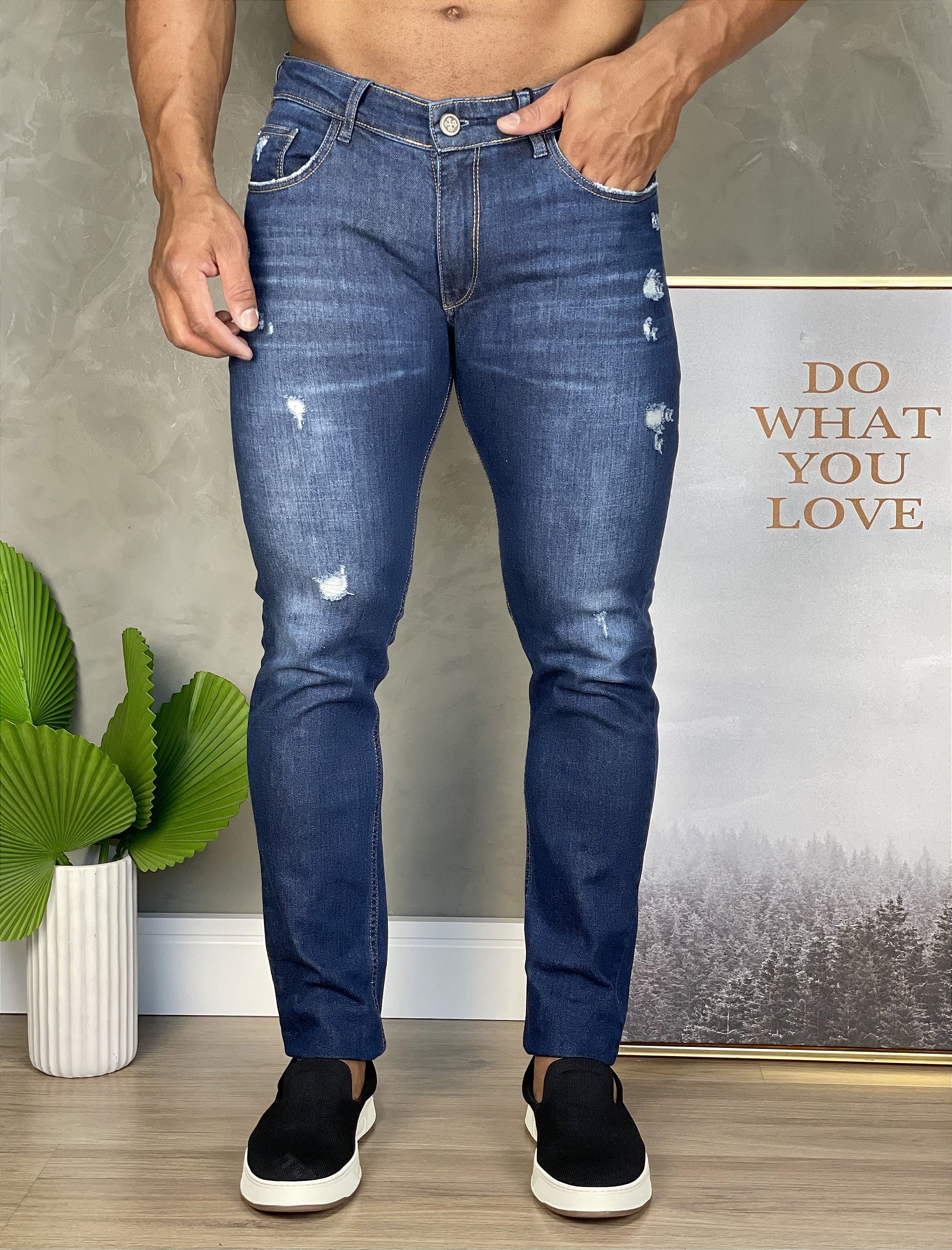 CALÇA JOHN JOHN MASC SKINNY - HENRI STORE MULTIMARCAS