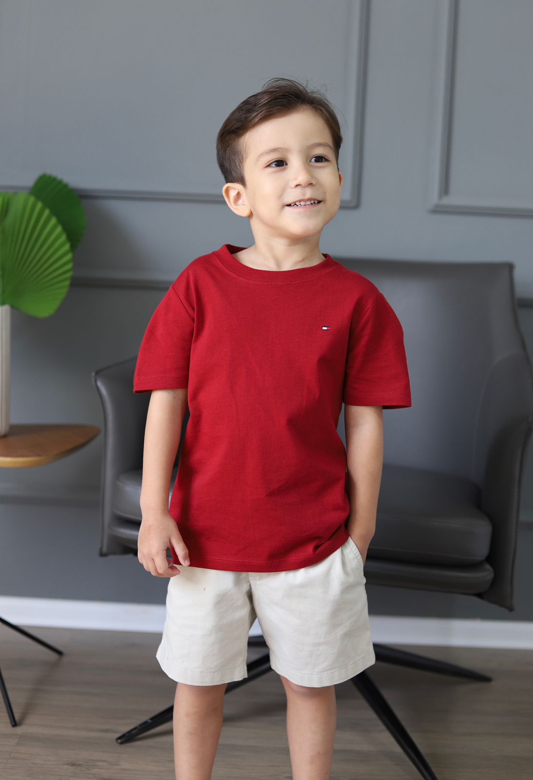 Camiseta Infantil Logo Tommy Hilfiger