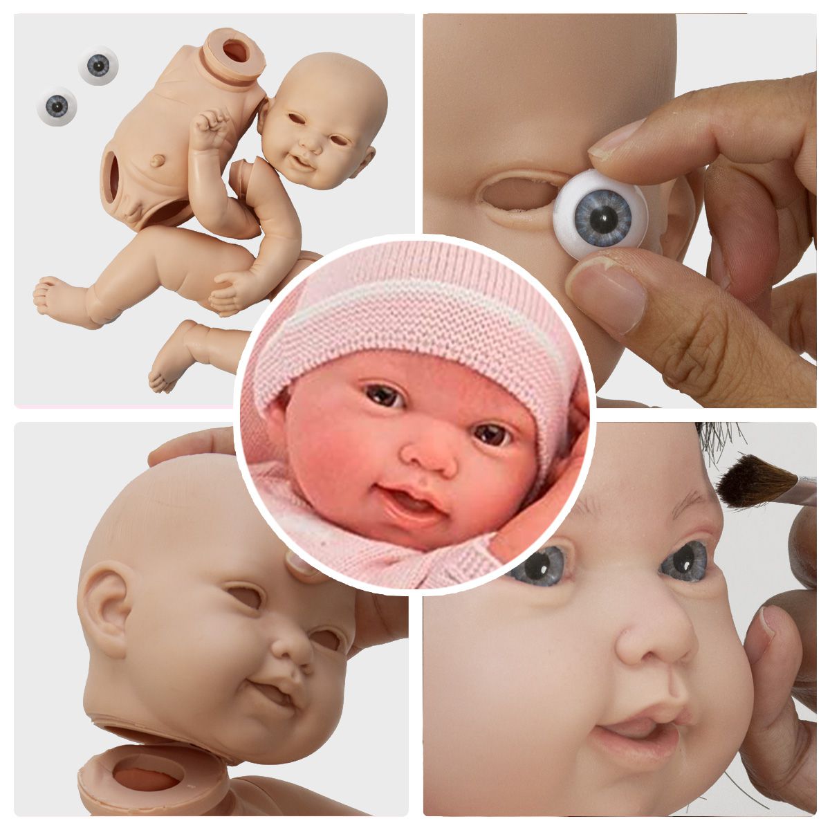 Boneco Reborn Menino Corpo de Silicone - Reborn Bebe