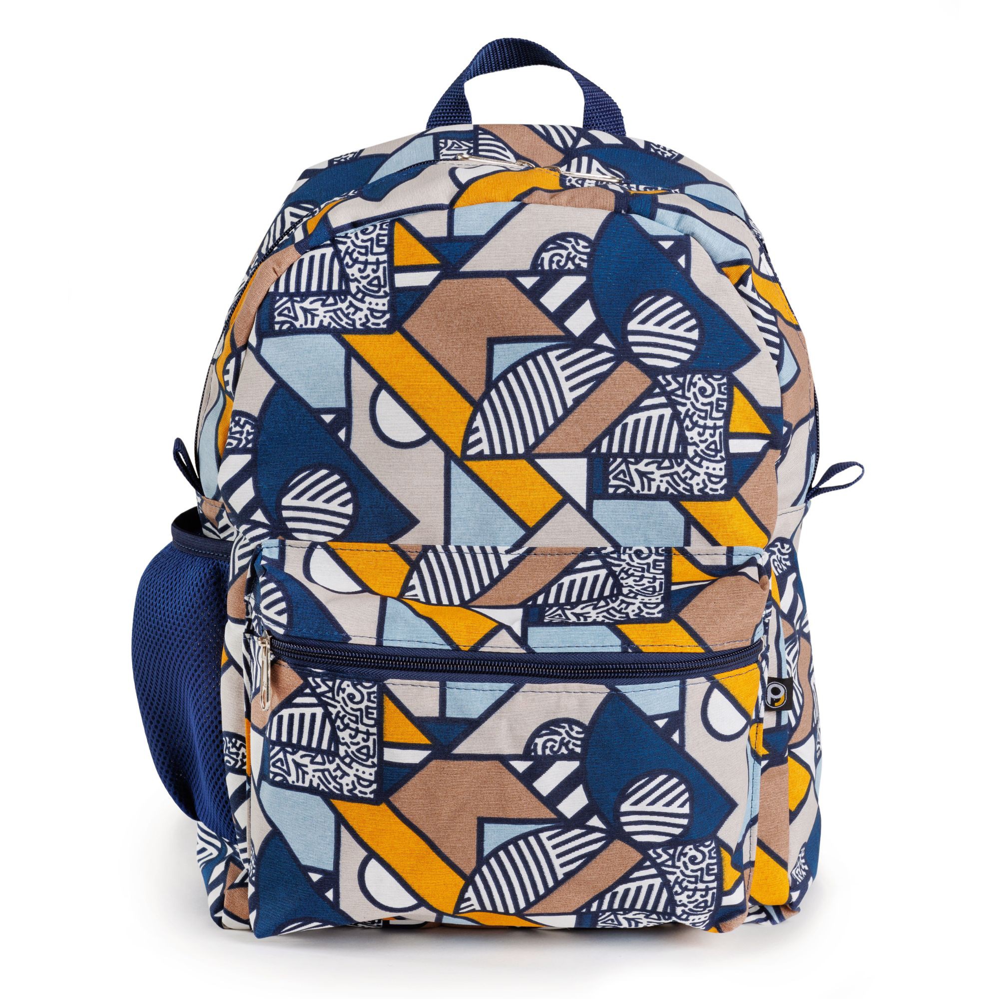 MOCHILA CASUAL PETGRAM BLUE MUSTARD Detalhes que Surpreendem