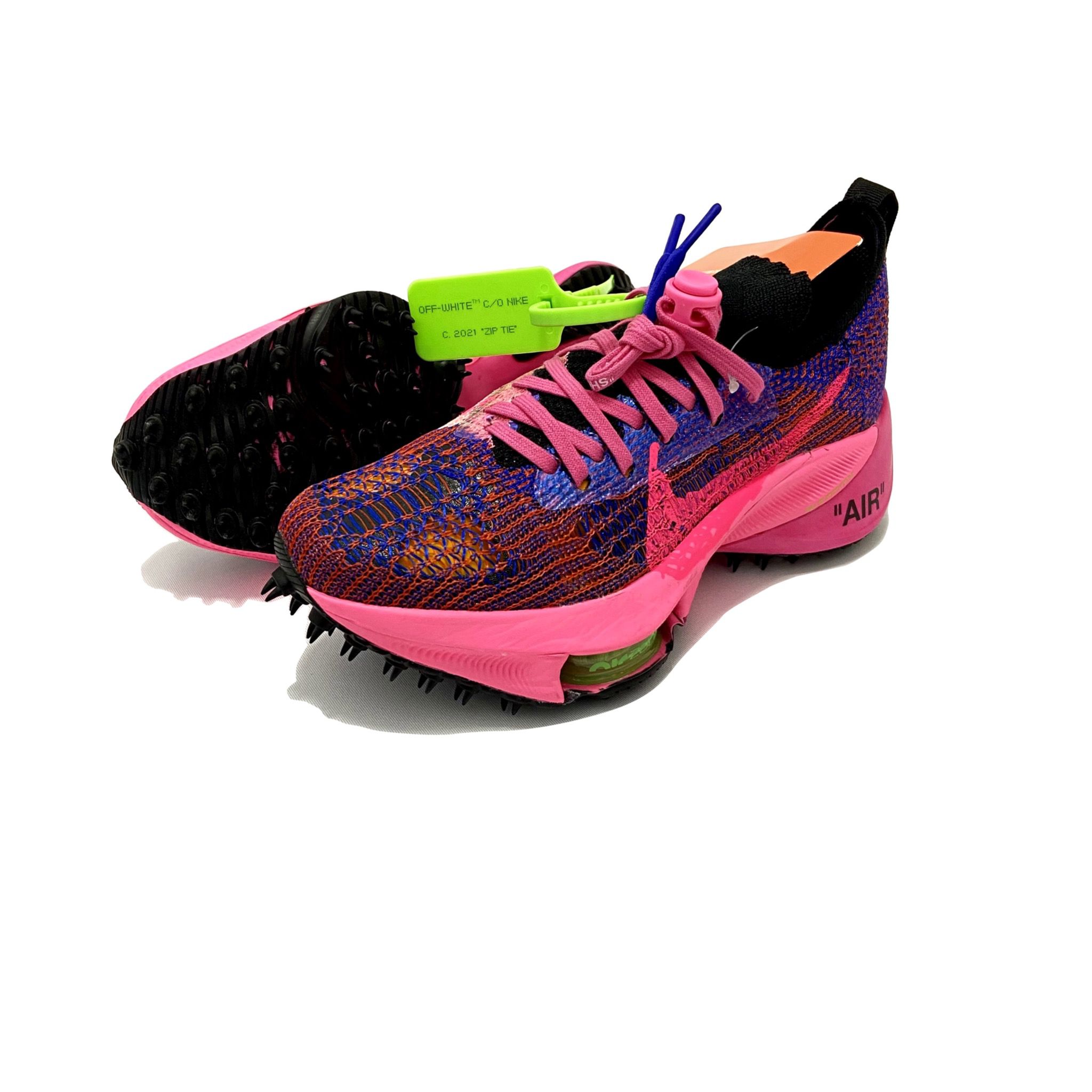 Pink blue and white best sale nikes