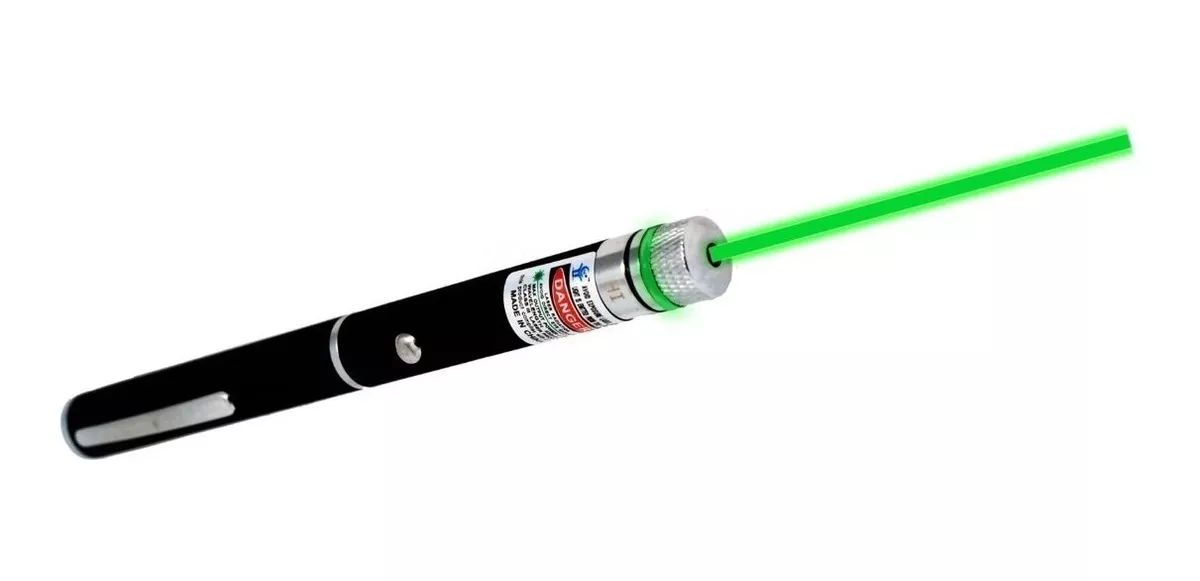 Caneta Laser Pointer Verde Lanterna 1000mw Até 7km - MB UTILIDADES