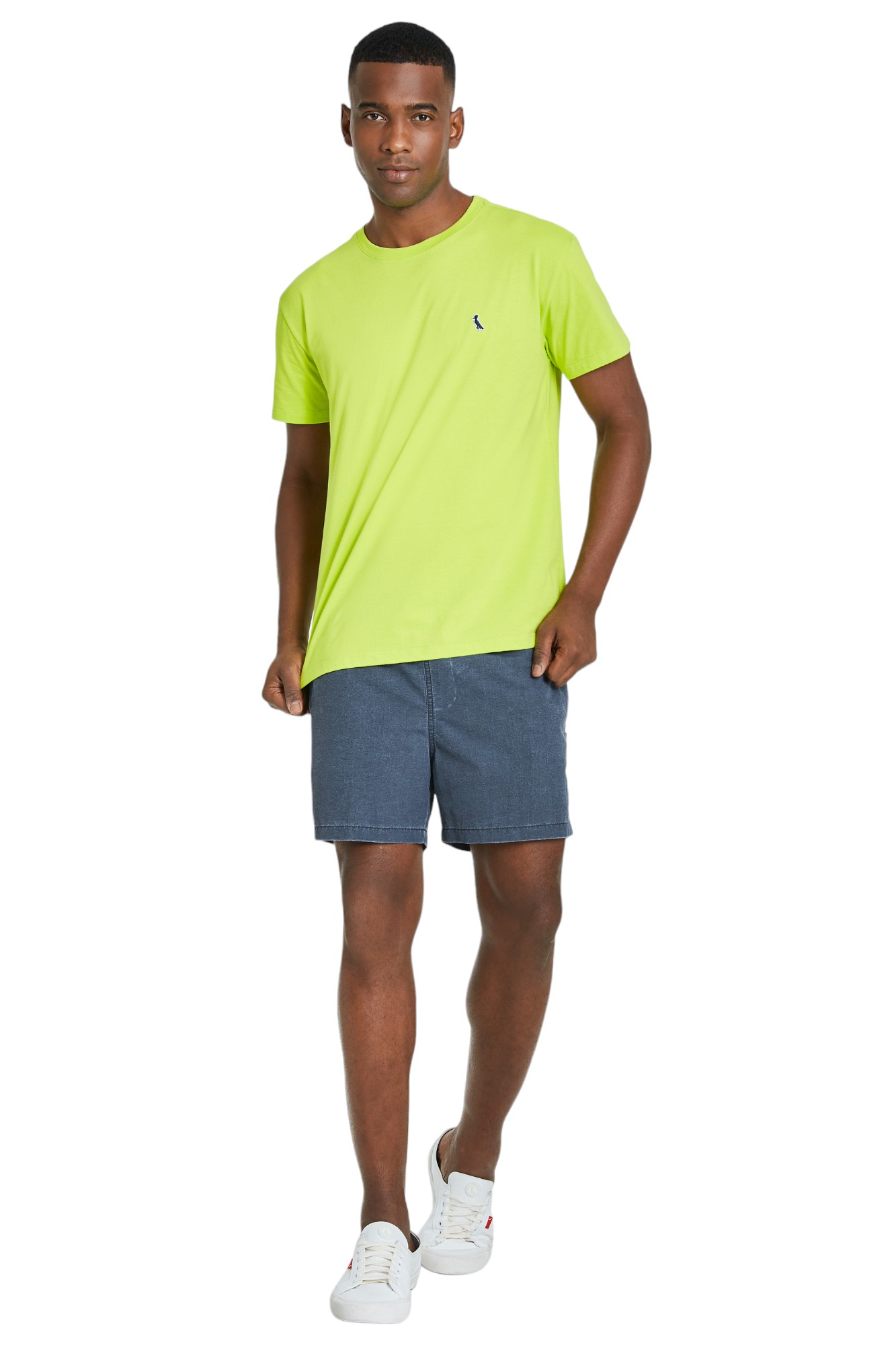 Camiseta Reserva Masculina Patch Woodpecker Verde - Gareth