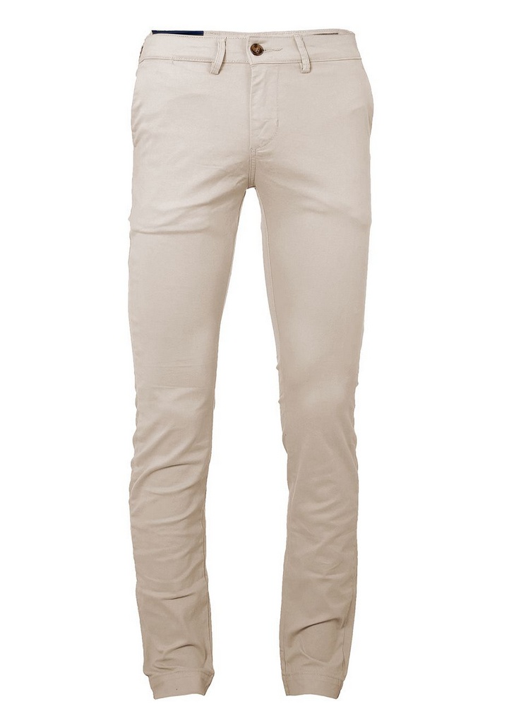 Calça Ralph Lauren Masculina de Sarja Chino Stretch Slim Fit Areia - Gareth  | Store Men
