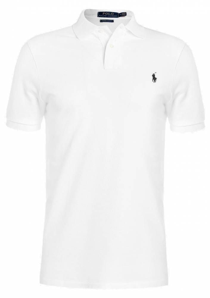 Camisa Polo Ralph Lauren Custom-Fit Branca - Gareth | Store Men