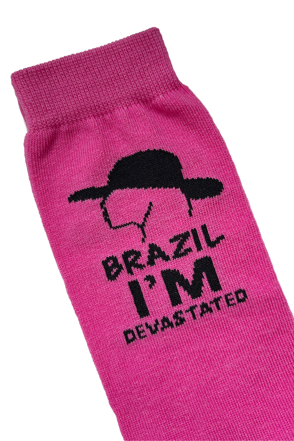 Meia Lady Gaga Brazil, I'm Devastated - OBQDC
