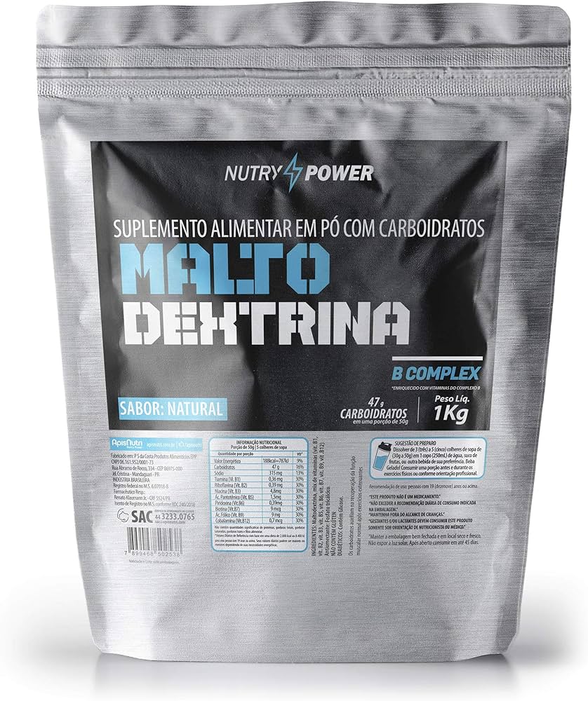 Maltodextrina Sabor Original 1kg Nutry Power