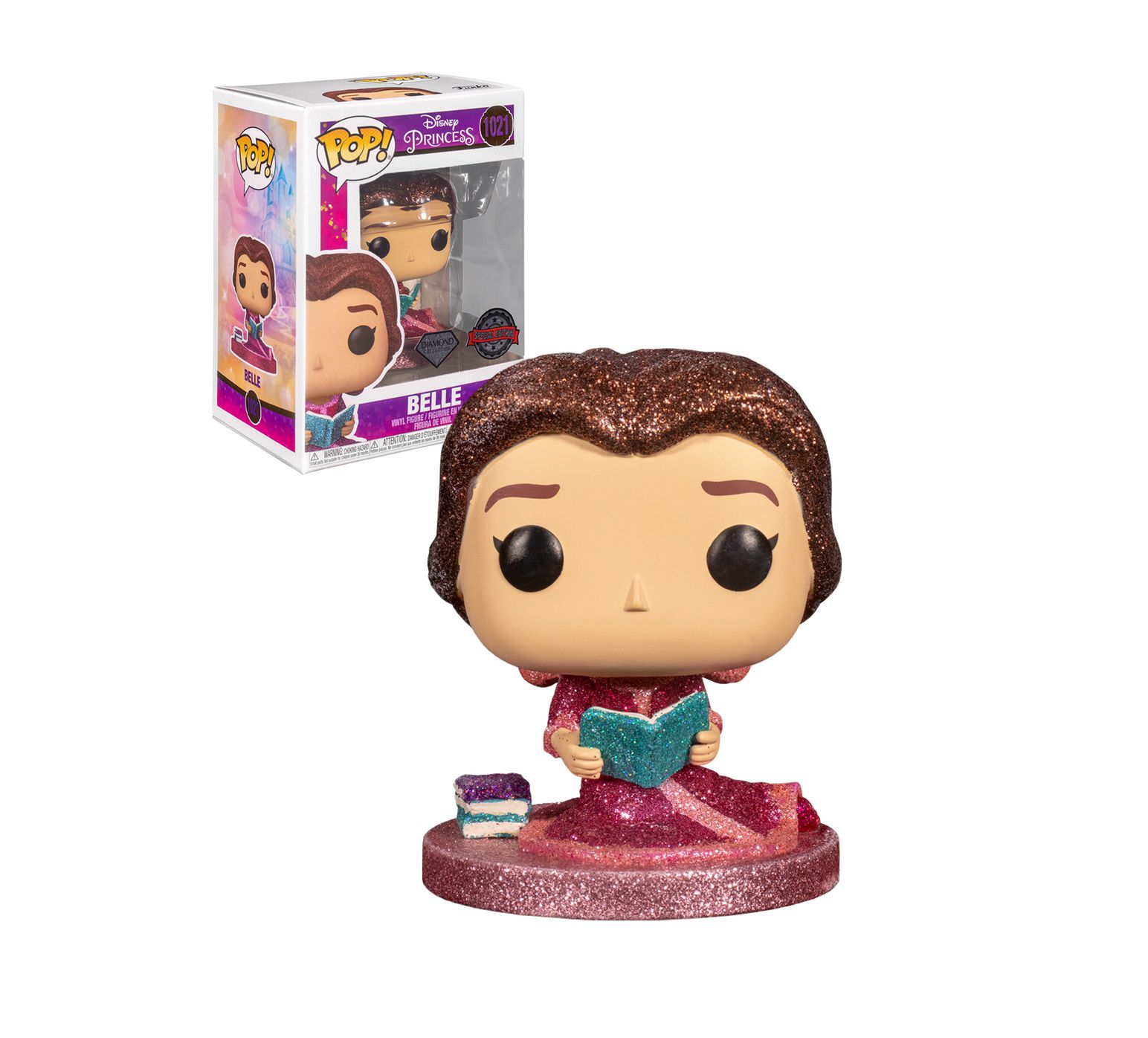 Funko POP! Ultimate Princess Collection - Belle POP & Pin Vinyl