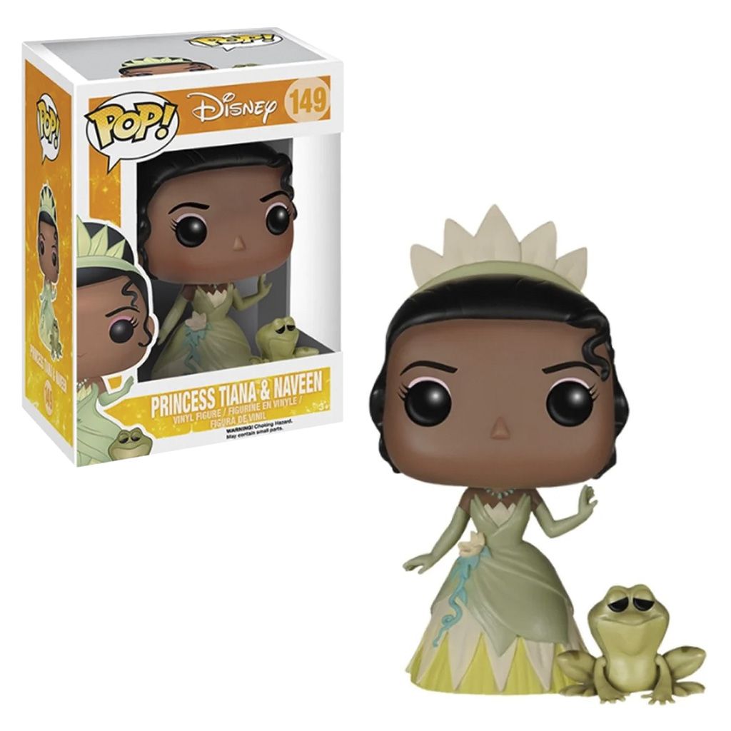 Funko Pop Princesa Tiana e o Sapo: Disney #149 - Funko - Toyshow Tudo de  Marvel DC Netflix Geek Funko Pop Colecionáveis