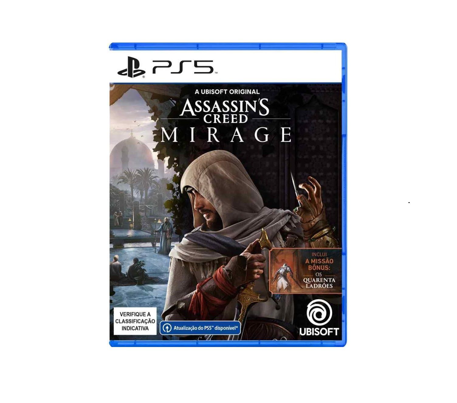 Assassin's Creed Mirage Ps5 - Pt Br - Vitalícia - Ragnar Games