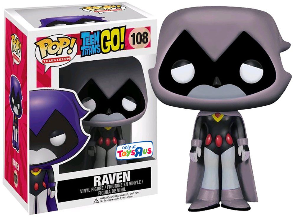 Boneco Pop Teen Titans Go Ravena e Mutano Coleção Fandom Box em Promoção na  Americanas