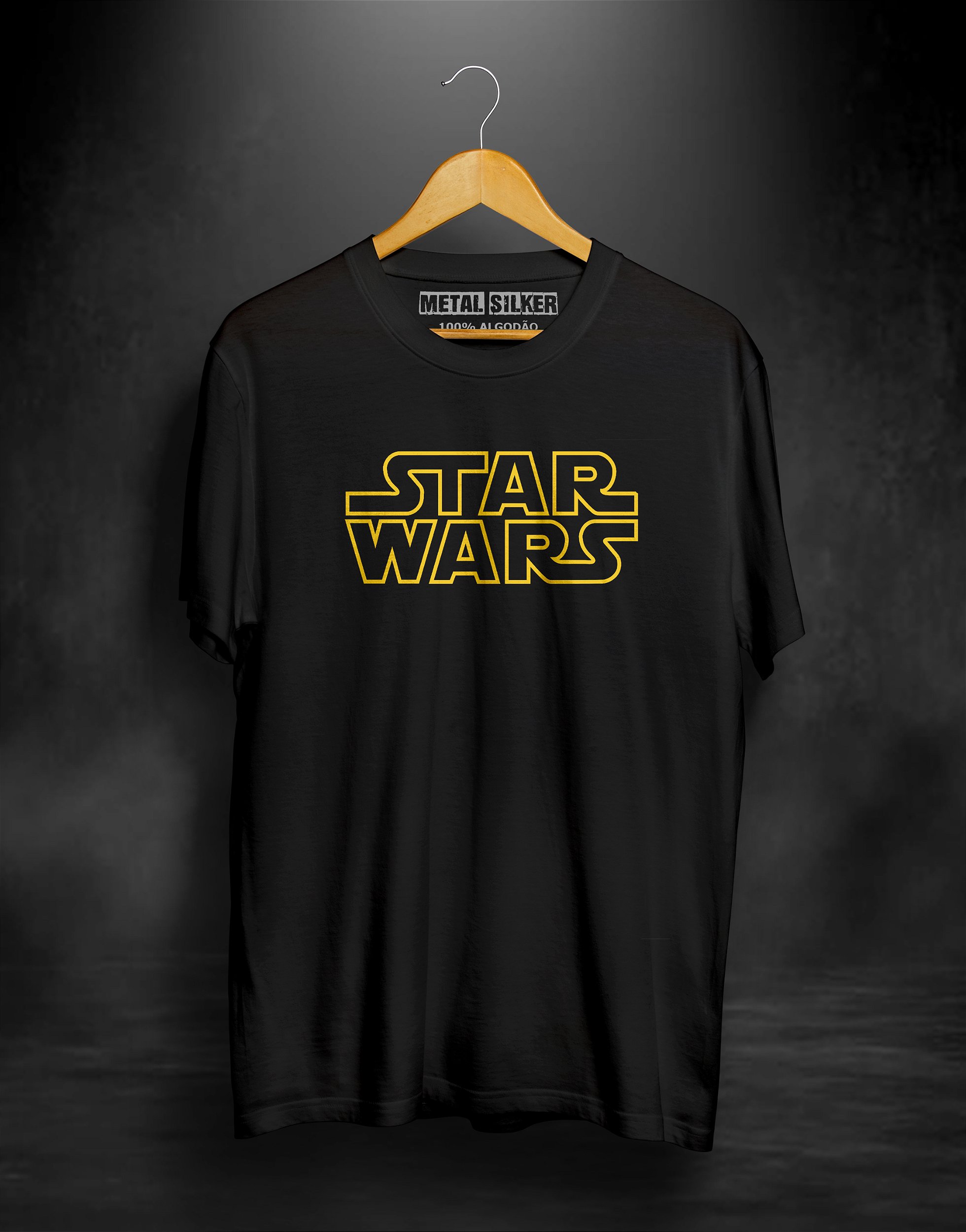 Camiseta Star Wars Metal Silker