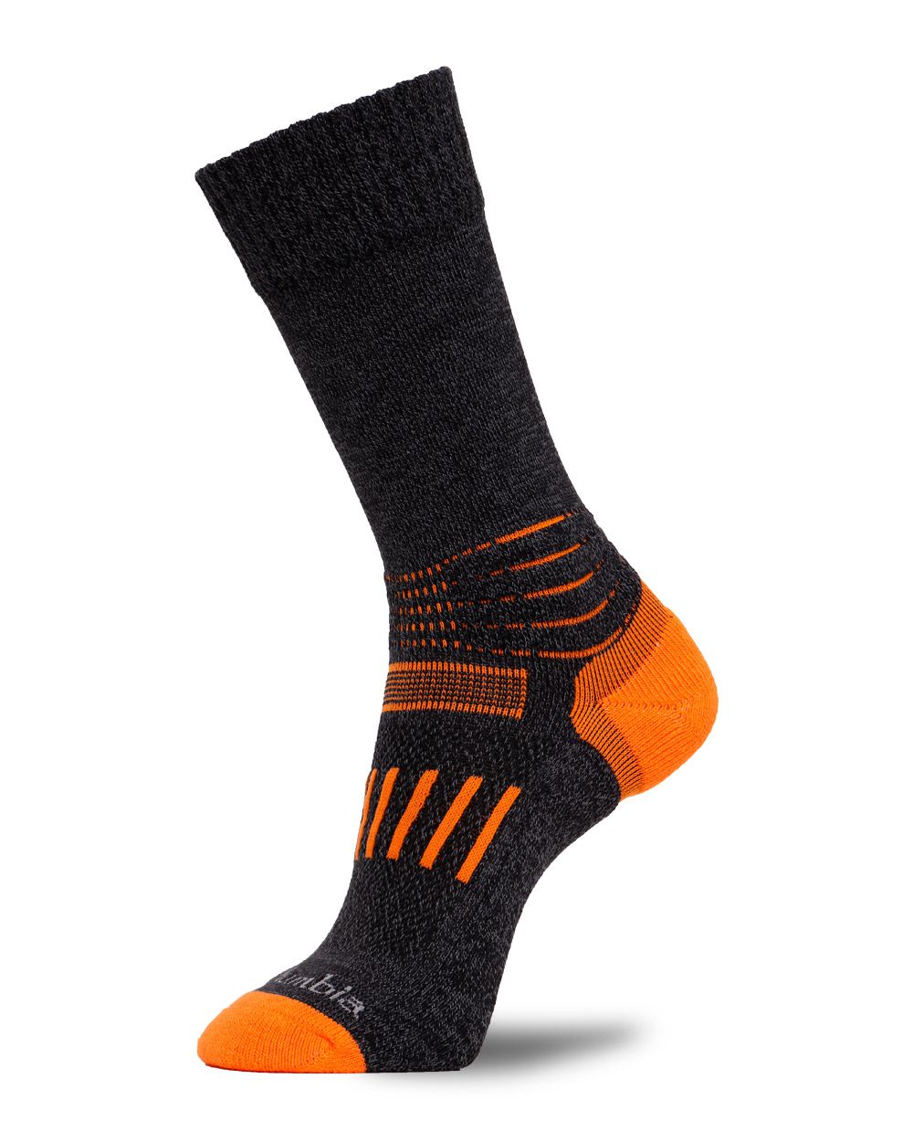 Meia Columbia Go Hike Crew Lightweight Thermolite® - Charcoal - CIA das ...