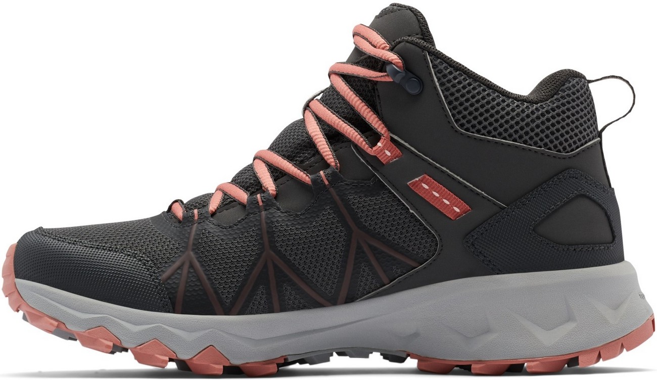 Columbia Peakfreak II Mid Outdry,Dark Grey, Dark Coral,38 EU