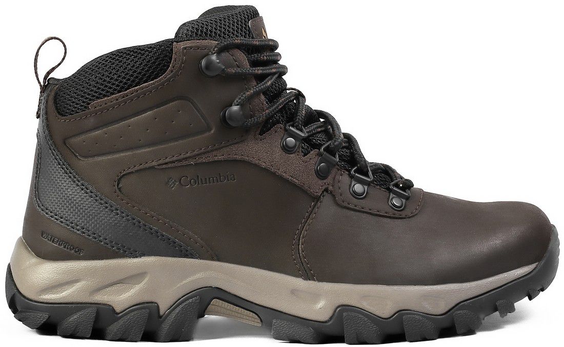 Bota Columbia Newton Ridge Plus II WP Masculina Marrom CIA das BOTAS Trekking Hiking Trail Running