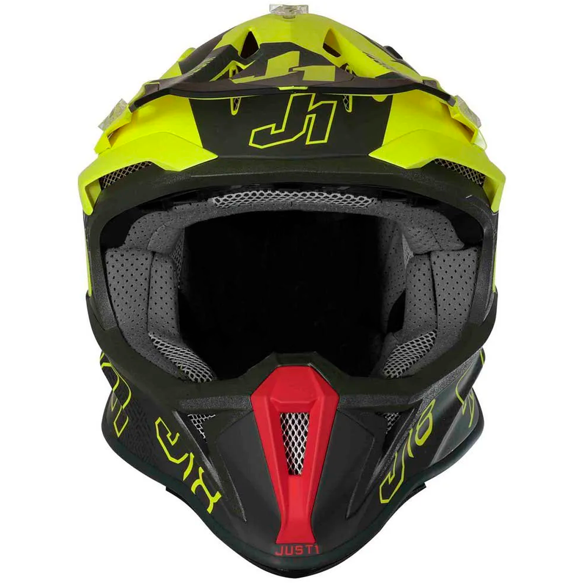 Capacete Just1 J18 Vertigo - Amarelo - Menta Motos - A Melhor Loja
