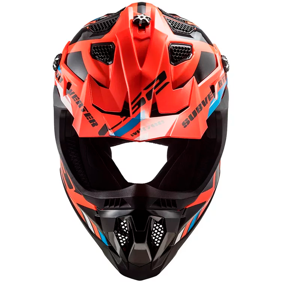 Capacete LS2 MX700 Subverter Evo Stomp Laranja/Preto - Menta Motos