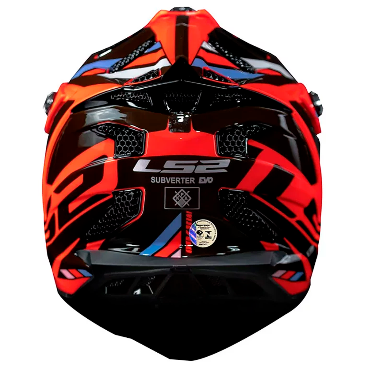 Capacete LS2 MX700 Subverter Evo Stomp Laranja/Preto - Menta Motos