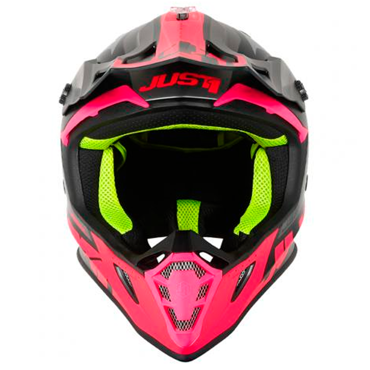 Capacete Just1 J38 Blade Rosa/Preto - Menta Motos - A Melhor Loja