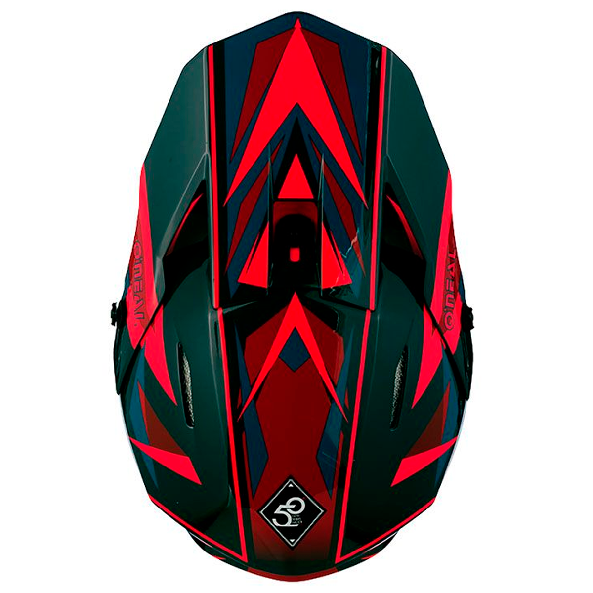 Capacete Oneal 3Series Triz Azul/Laranja - Menta Motos - A Melhor