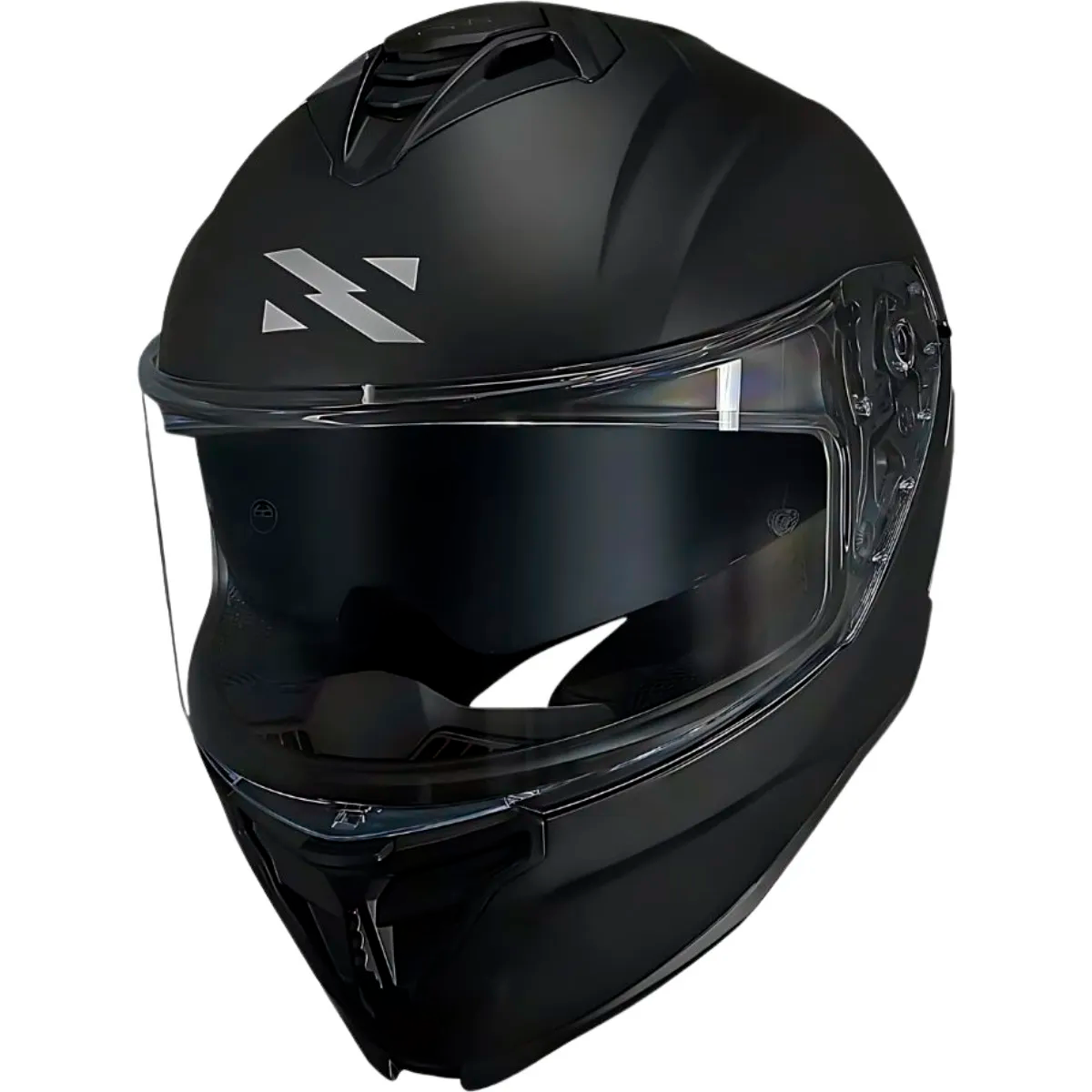 Capacete Norisk Strada 2 Monocolor Preto Fosco - Menta Motos - A