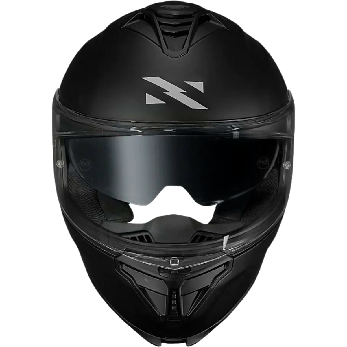 Capacete Norisk Strada 2 Monocolor Preto Fosco - Menta Motos - A