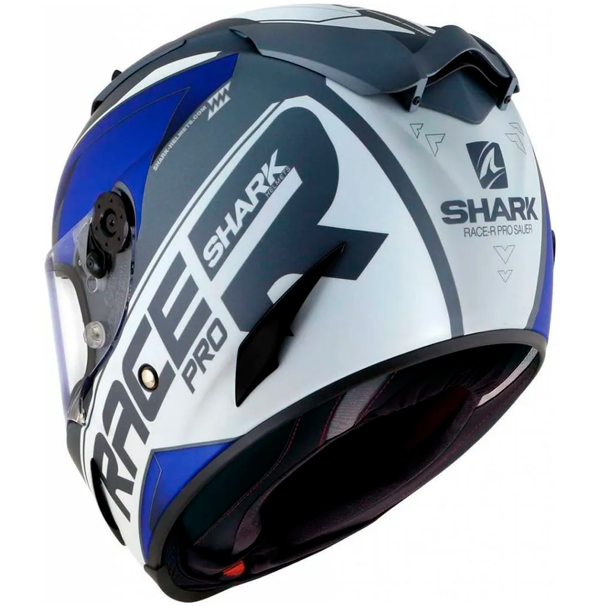 Capacete Shark Race R-Pro Saver AWB - Menta Motos - A Melhor Loja