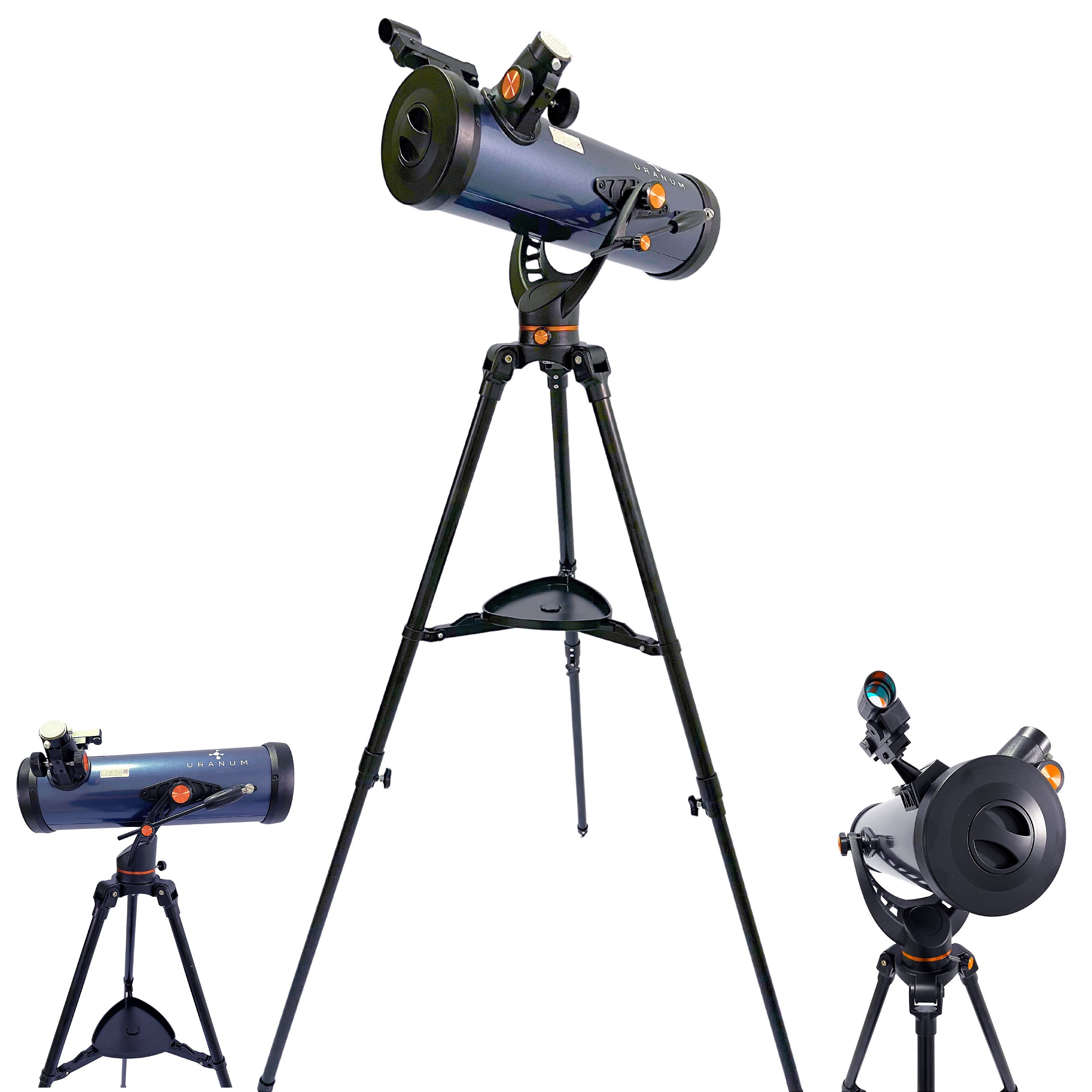 Telescópio Refletor 114mm Uranum | Comprar Telescópio Online - Uranum