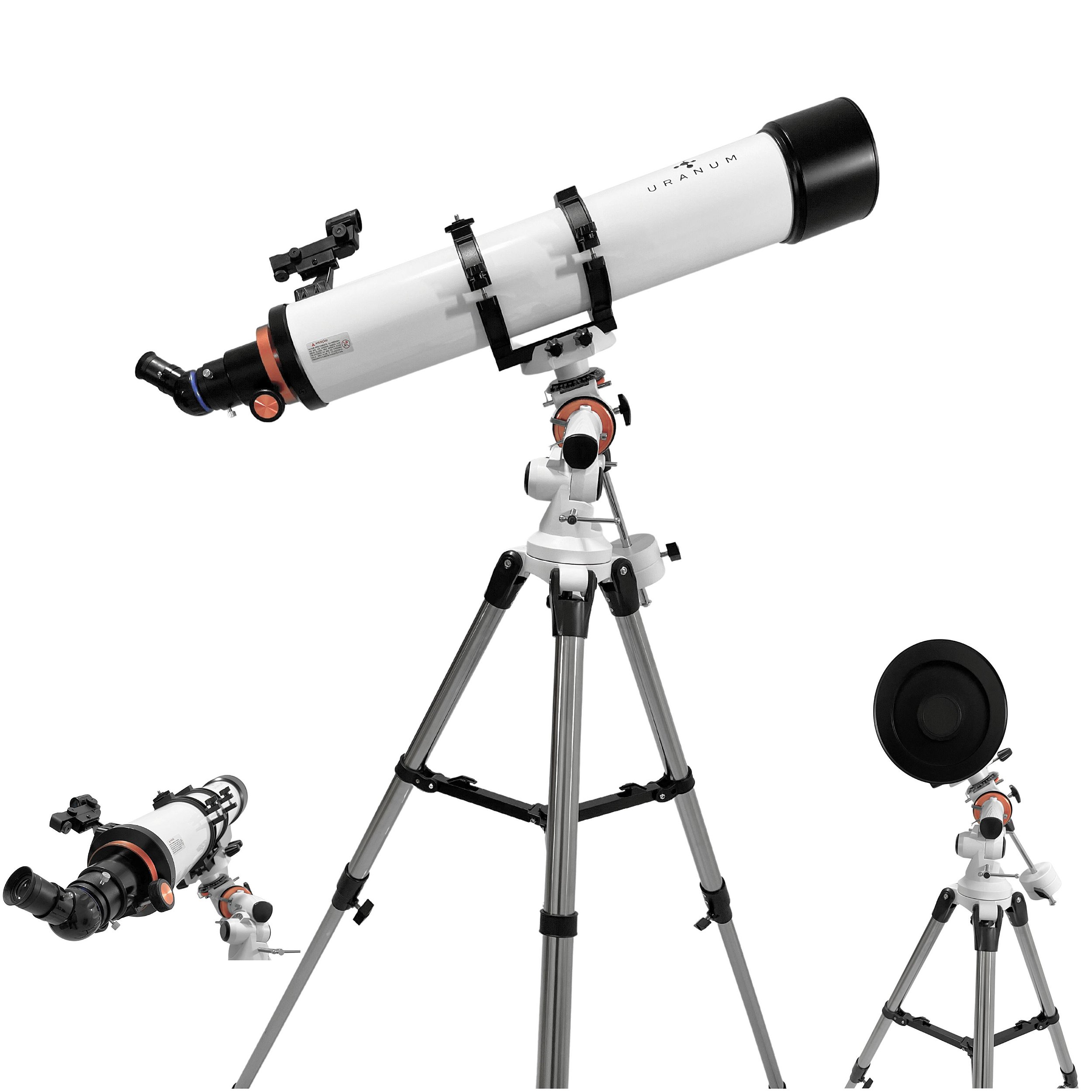 Telescópio 120/900mm Refrator Observações Detalhadas Alcance Longo - Uranum