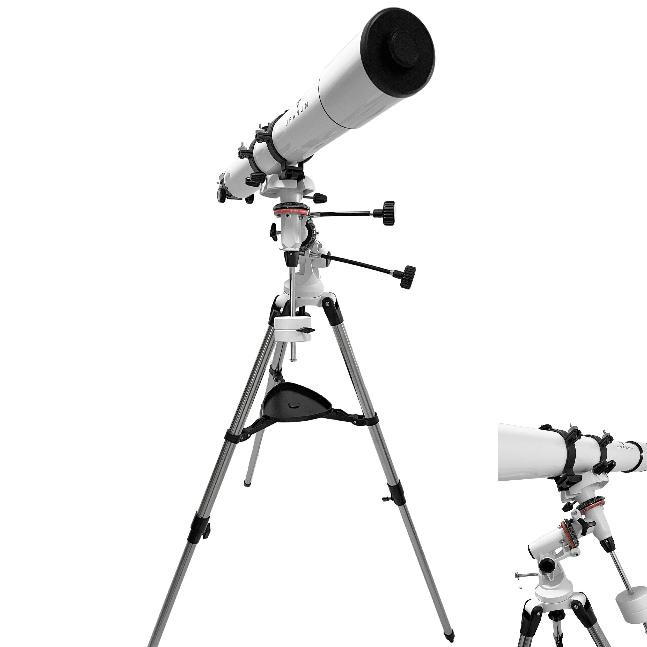 Telescópio Refrator 80/900mm Montagem Equatorial Artermis Observação -  Uranum