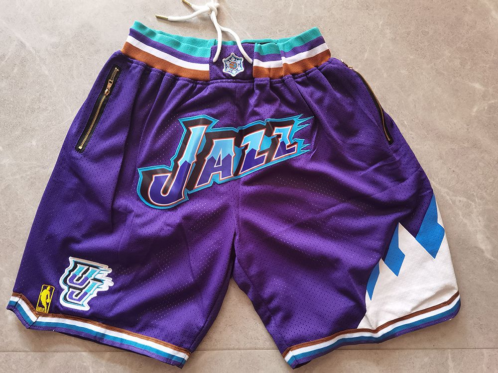 Just Don Utah Jazz Basketball Shorts