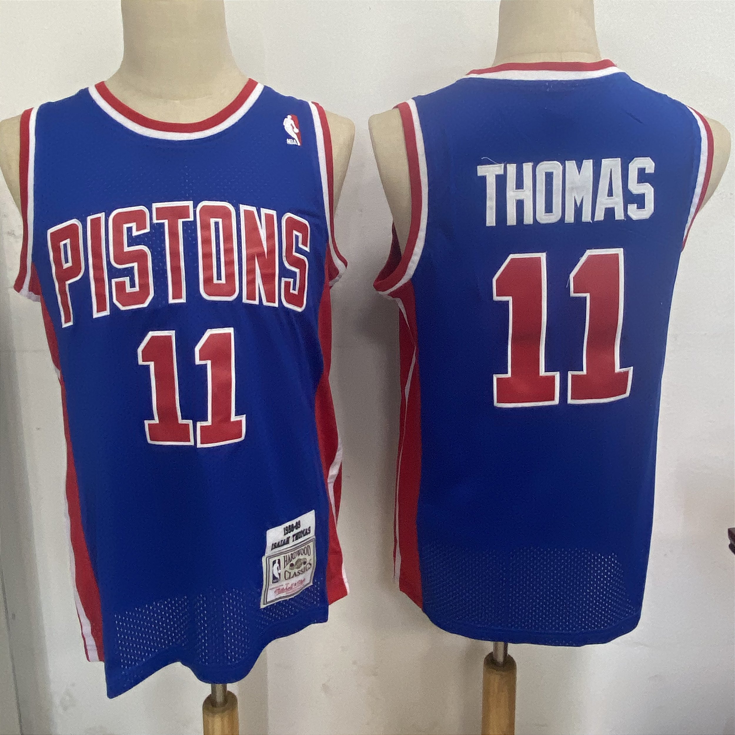 Camisa de Basquete Retrô Detroit Pistons Dennis Rodman, Isaiah Thomas ...