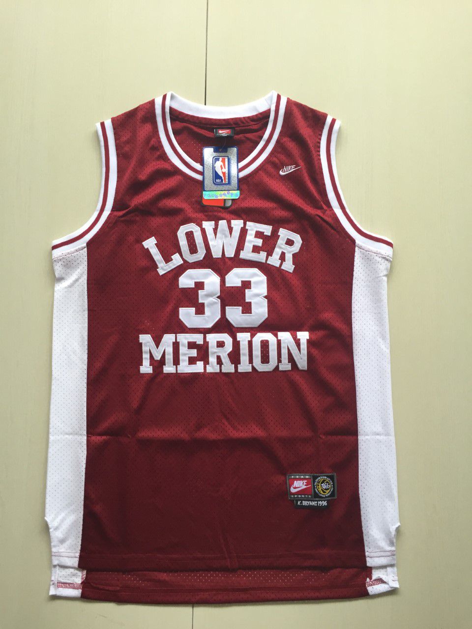 Camisas Lower Merion High Schooll 33 Kobe Bryant Dunk Import