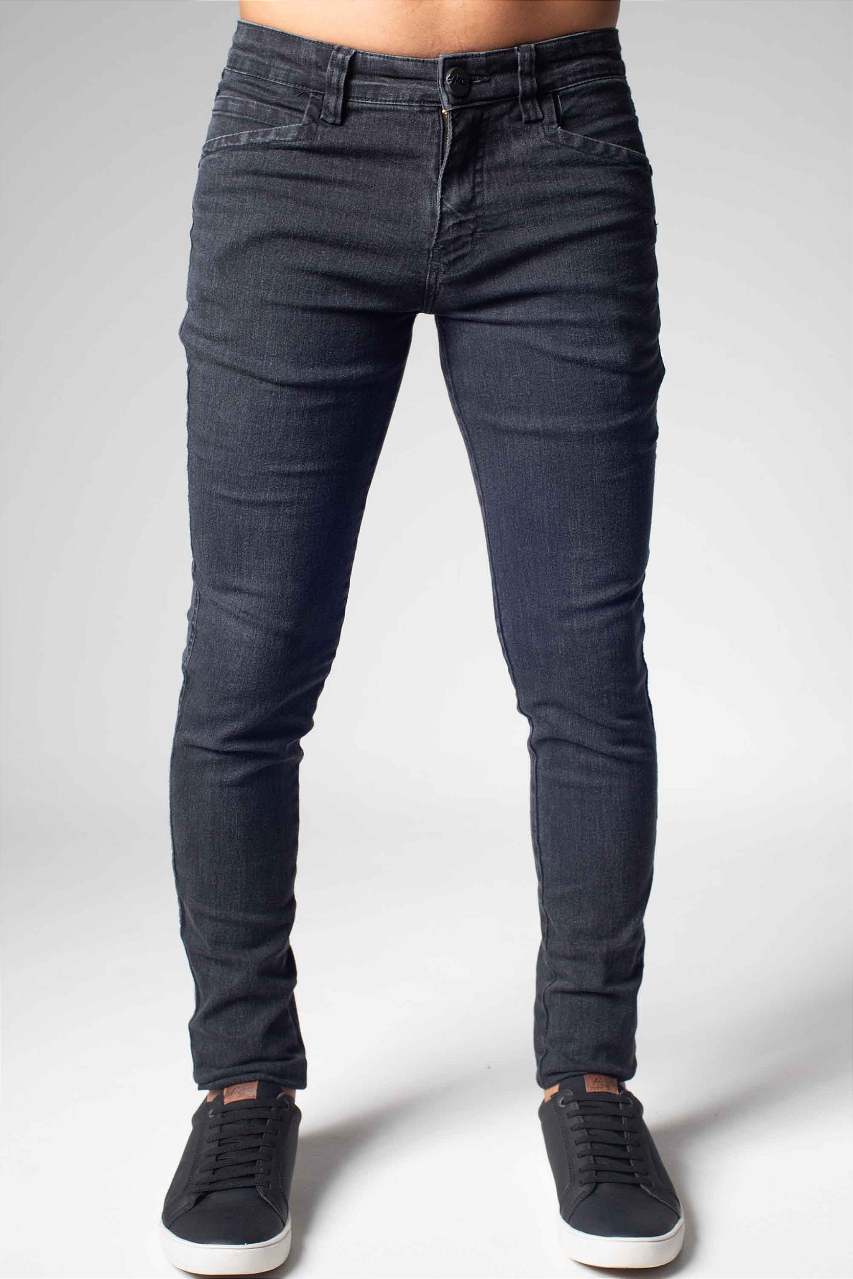 Calça Jeans Slim Com Aplicação - Loja His - Loja His - Moda Masculina:  Camisas Polo, Camisetas, Bermudas e Calças