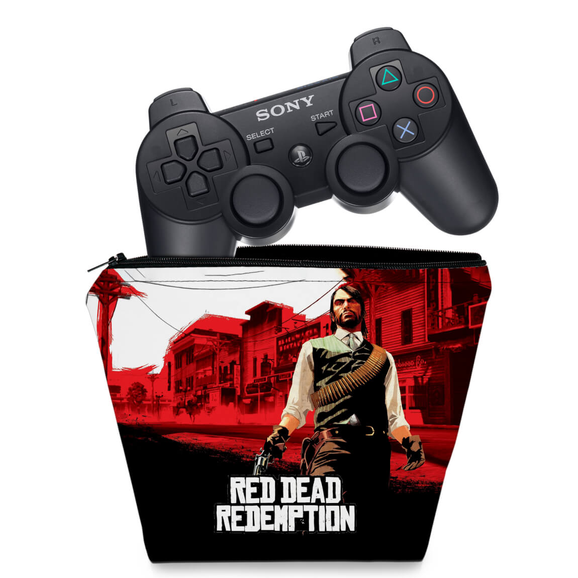 Capa PS5 Controle Case - Red Dead Redemption 2 - Pop Arte Skins