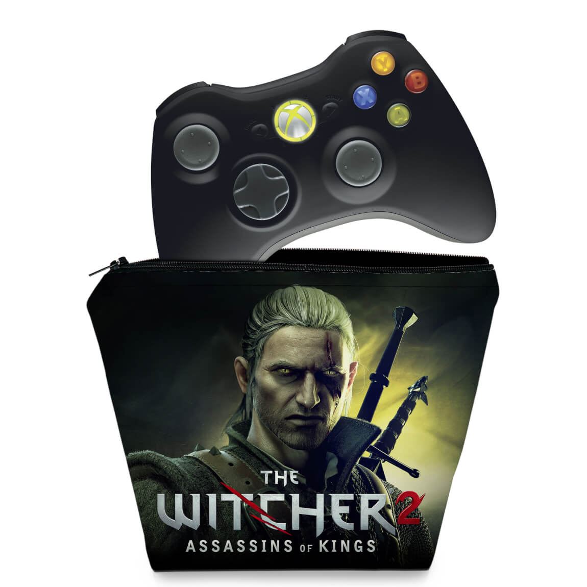 Capa Xbox 360 Controle Case - The Witcher 2 - Pop Arte Skins